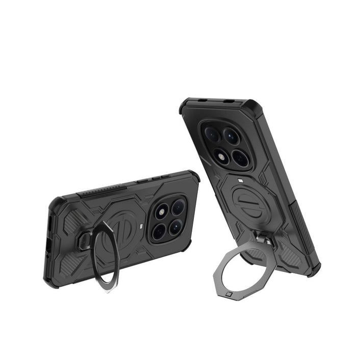 Калъф Tech-Protect TacticStand MagSafe за Xiaomi Poco M8 Pro / Xiaomi Redmi Note 15 Pro+ 5G - черен