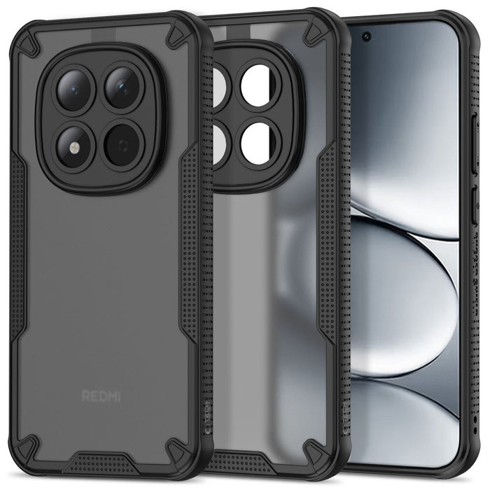 Кейс Tech-Protect Rugged Shield за Xiaomi Redmi Note 15 Pro 5G - черен