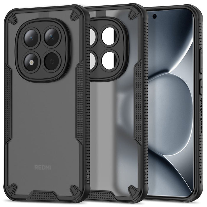 Кейс Tech-Protect Rugged Shield за Xiaomi Poco M8 Pro / Xiaomi Redmi Note 15 Pro+ 5G - черен