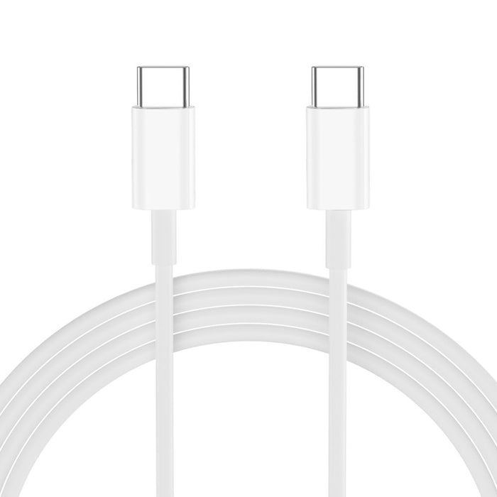 Зарядно за стена Tech-Protect NCA45W-GAN с 2 порта 45W и USB-C кабел - бяло