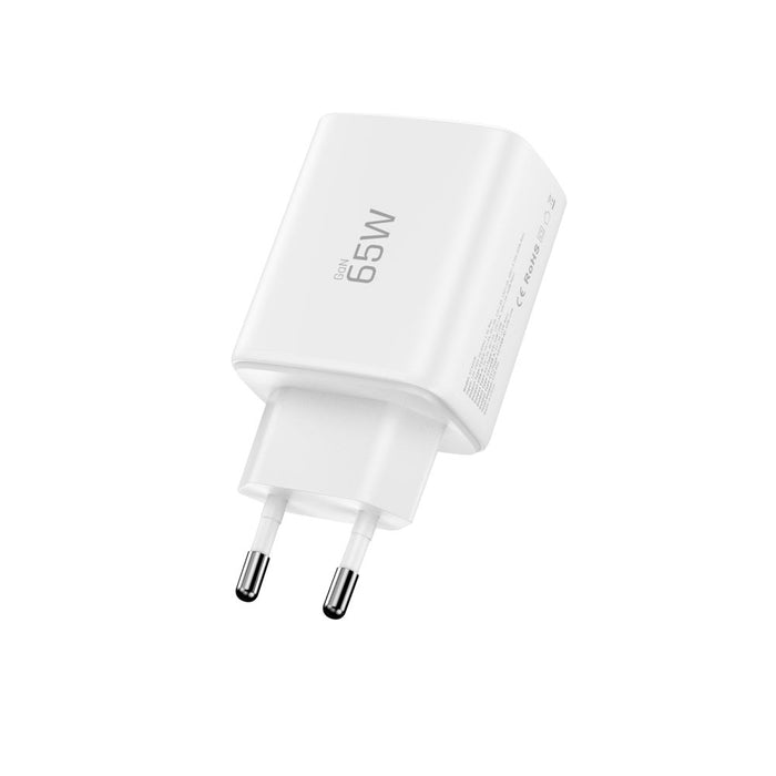 Tech-Protect NCA65W-GAN 3-портово 65W зарядно за стена - бяло