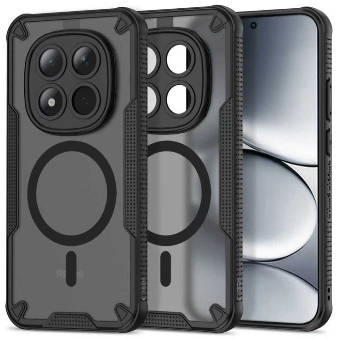 Калъф Tech-Protect Rugged Shield MagSafe за Xiaomi Redmi Note 15 Pro 5G - черен