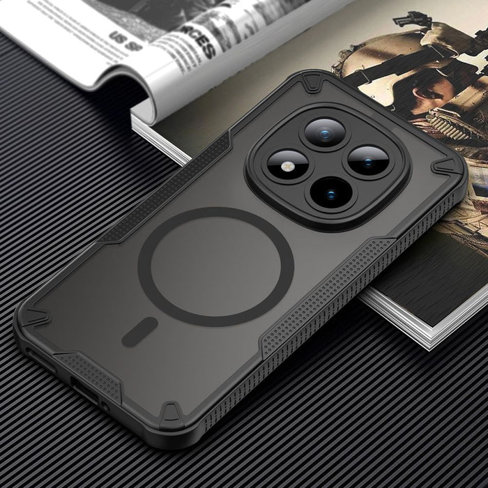 Калъф Tech-Protect Rugged Shield MagSafe за Xiaomi Poco M8 Pro / Xiaomi Redmi Note 15 Pro+ 5G - черен