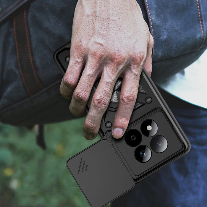 Калъф Tech-Protect CamShield Pro за Xiaomi Poco M8 Pro / Redmi Note 15 Pro+ 5G - черен