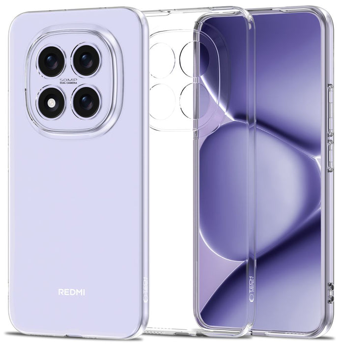 Кейс Tech-Protect FlexAir за Xiaomi Poco M8 Pro / Redmi Note 15 Pro+ 5G - прозрачен