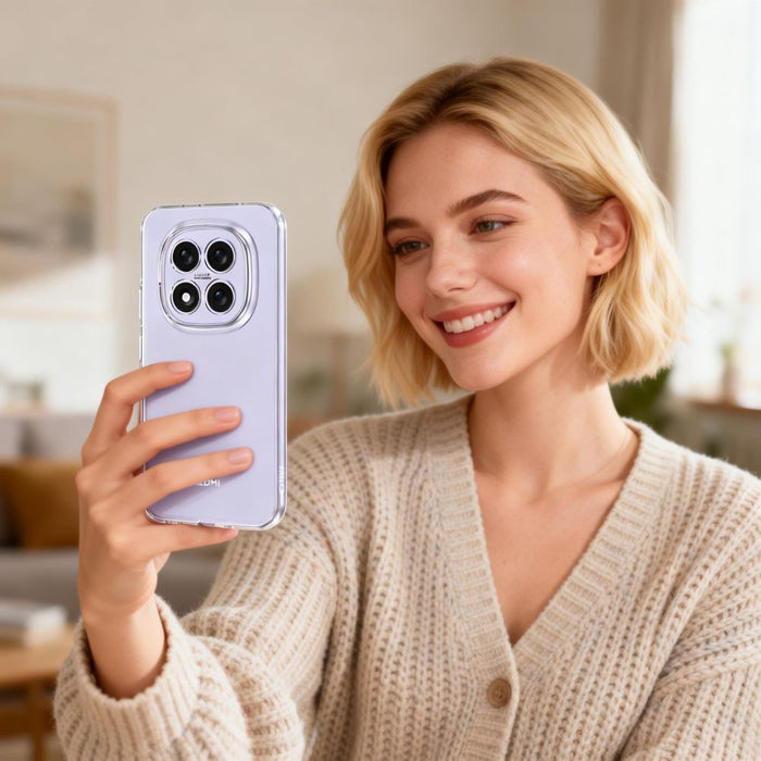 Кейс Tech-Protect FlexAir за Xiaomi Poco M8 Pro / Redmi Note 15 Pro+ 5G - прозрачен