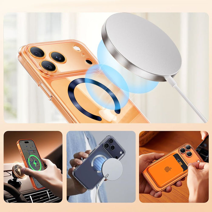 Магнитни пръстени Tech-Protect MMP-210 MagSafe, комплект от 2 броя - сребрист/тъмносин