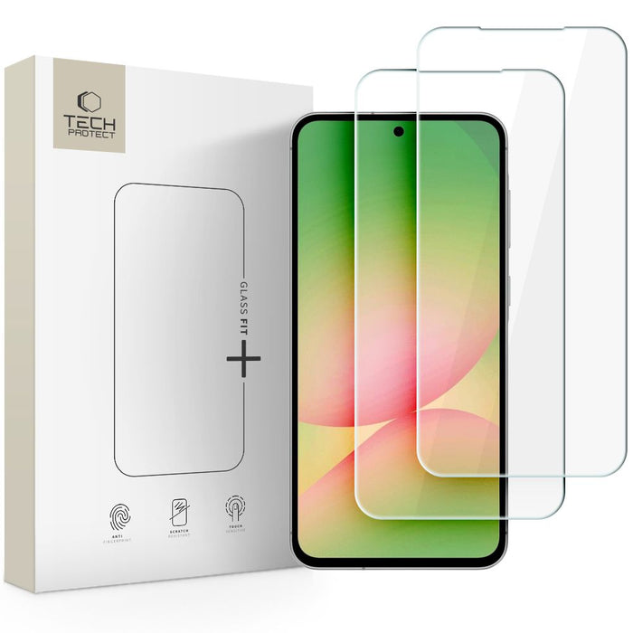 Tech-Protect Glass Fit+ 2 броя закалено стъклено фолио за Samsung Galaxy A37 / A57 5G