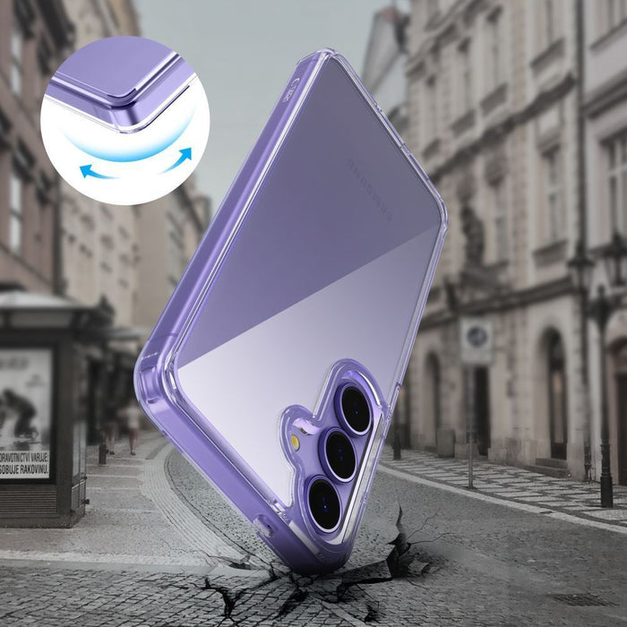 Tech-Protect FlexAir хибриден калъф за Samsung Galaxy A57 5G - прозрачен