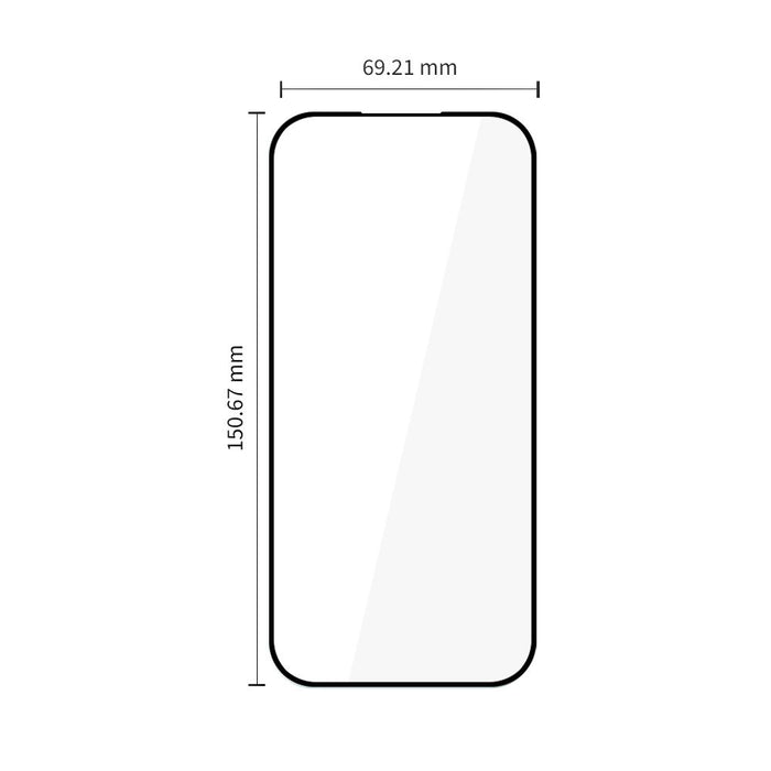 Tech-Protect Glass Fit+ 2 броя закалено стъкло за Google Pixel 9A / 20A - черно