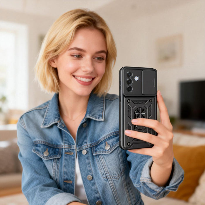 Калъф Tech-Protect CamShield Pro за Samsung Galaxy A57 5G - черен
