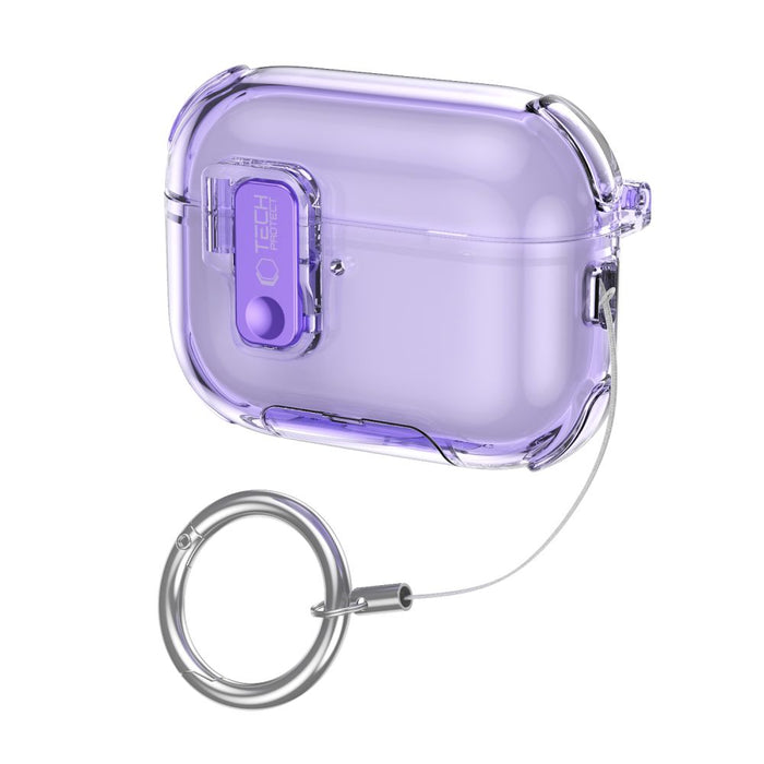 Калъф Tech-Protect Bounce Pro за AirPods Pro 3 - лилав