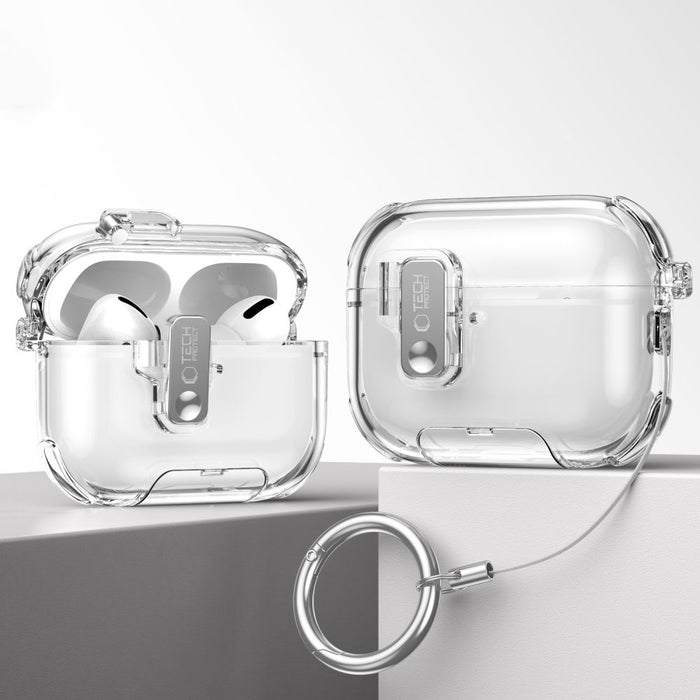 Калъф Tech-Protect Bounce Pro за AirPods Pro 3 - лилав