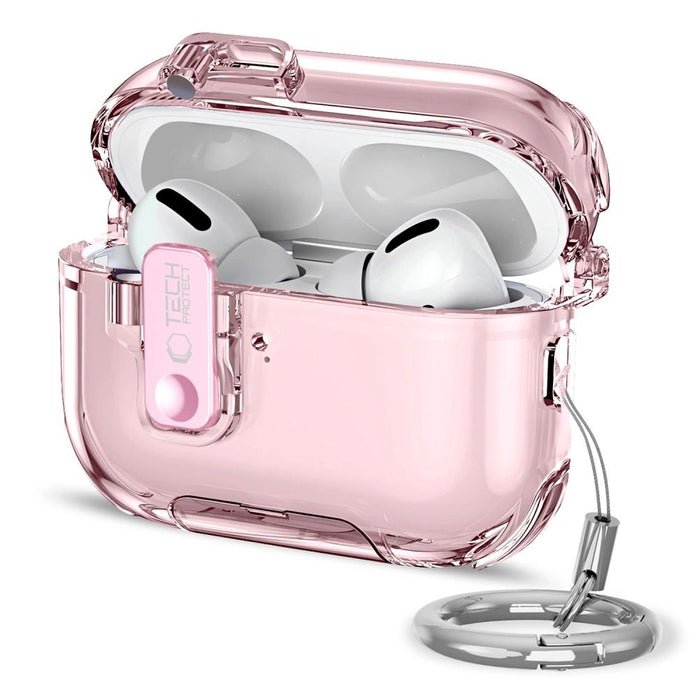 Калъф Tech-Protect Bounce Pro за AirPods Pro 3 - розов