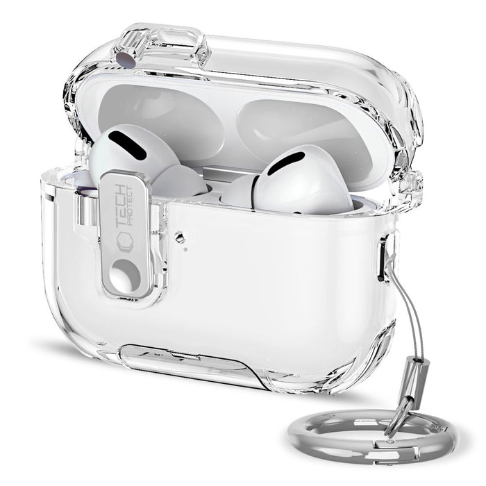 Калъф Tech-Protect Bounce Pro за AirPods Pro 3 - прозрачен