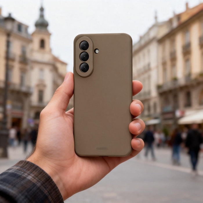 Кейс Tech-Protect Icon за Samsung Galaxy A57 5G - кафяв