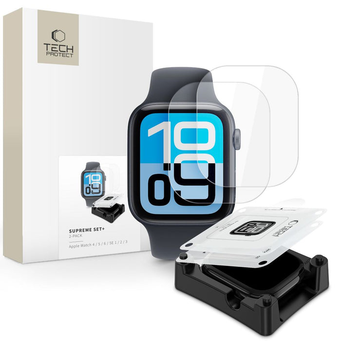 Tech-Protect Supreme Set+ 2 броя хидрогелно фолио за Apple Watch 40 мм