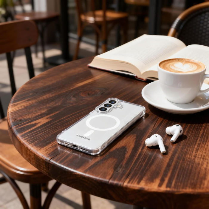 Калъф Tech-Protect FlexAir MagSafe за Samsung Galaxy S26 - прозрачен