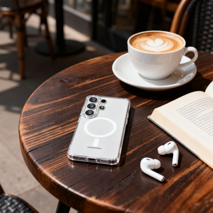 Калъф Tech-Protect FlexAir MagSafe за Samsung Galaxy S26 Ultra - прозрачен