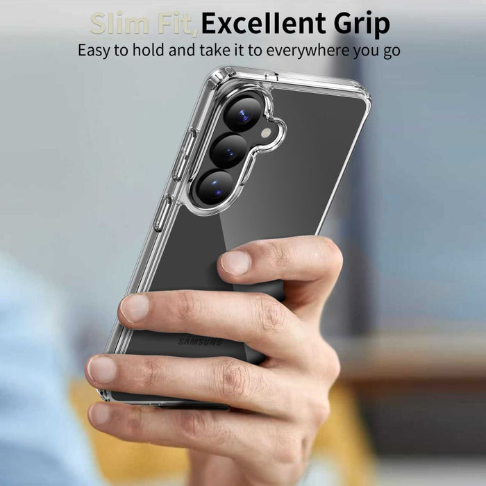 Хибриден калъф Tech-Protect FlexAir за Samsung Galaxy S26 - прозрачен