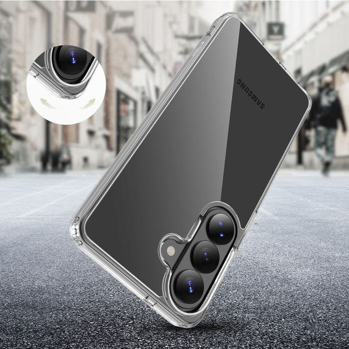Хибриден калъф Tech-Protect FlexAir за Samsung Galaxy S26 - прозрачен