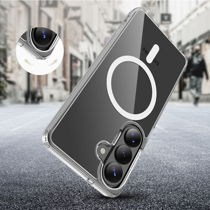 Кейс Tech-Protect FlexAir Hybrid MagSafe за Samsung Galaxy S26+ - прозрачен