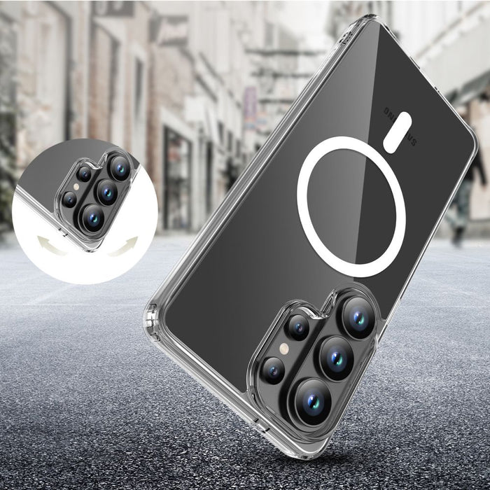 Кейс Tech-Protect FlexAir Hybrid MagSafe за Samsung Galaxy S26 Ultra - прозрачен