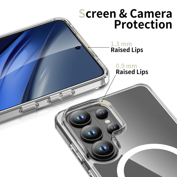 Кейс Tech-Protect FlexAir Hybrid MagSafe за Samsung Galaxy S26 Ultra - прозрачен