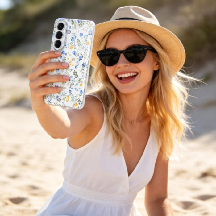 Кейс Tech-Protect FlexAir за Samsung Galaxy S26 - Цветни цветя