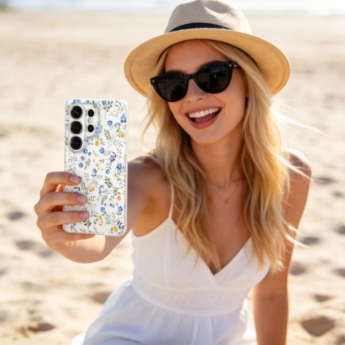 Кейс Tech-Protect FlexAir за Samsung Galaxy S26 Ultra - Цветни цветя