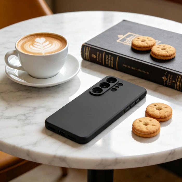 Силиконов калъф Tech-Protect MagSafe за Samsung Galaxy S26 Ultra - черен