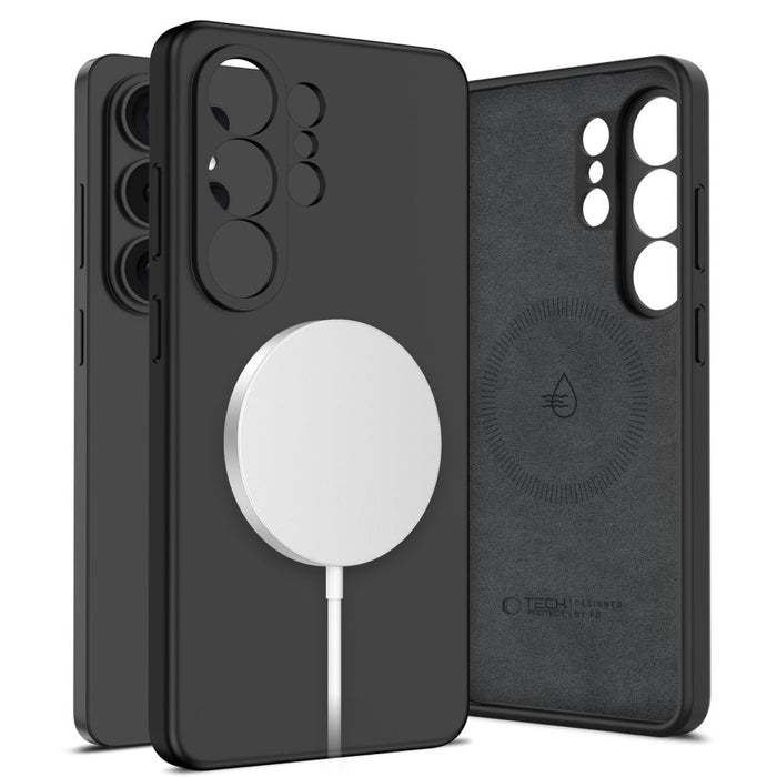 Силиконов калъф Tech-Protect MagSafe за Samsung Galaxy S26 Ultra - черен