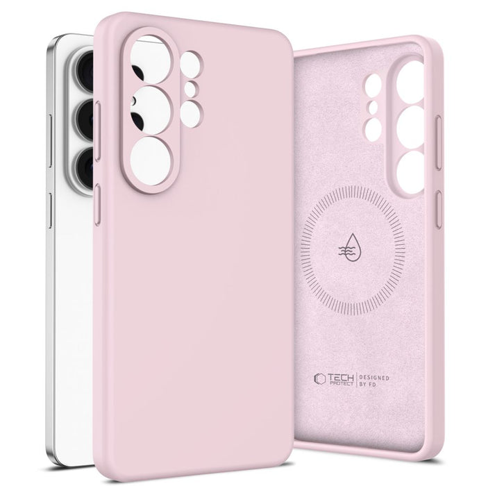 Силиконов калъф Tech-Protect MagSafe за Samsung Galaxy S26 Ultra - розов