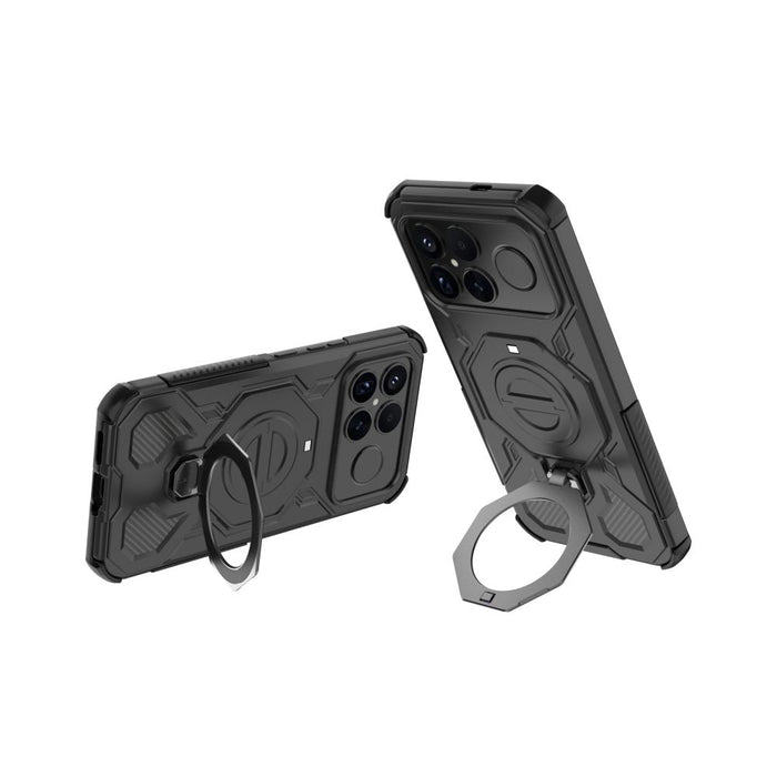 Калъф Tech-Protect TacticStand MagSafe за Xiaomi Poco F8 Ultra - черен