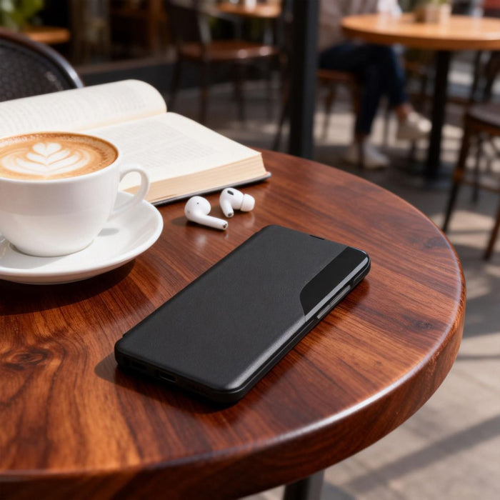 Кейс Tech-Protect Smart View за Samsung Galaxy A57 5G - черен