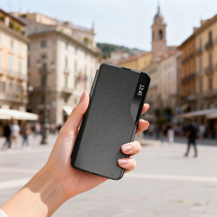 Кейс Tech-Protect Smart View за Samsung Galaxy A57 5G - черен