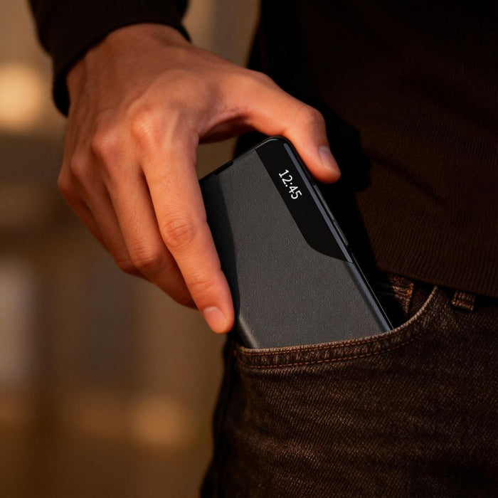 Кейс Tech-Protect Smart View за Samsung Galaxy A57 5G - черен