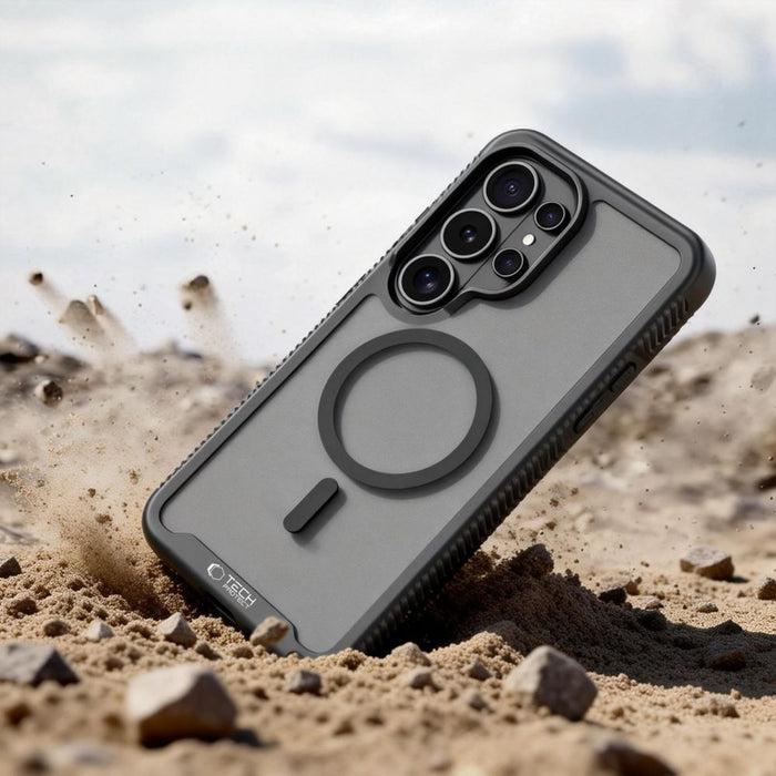 Калъф Tech-Protect Defense MagSafe за Samsung Galaxy S26 Ultra - черен