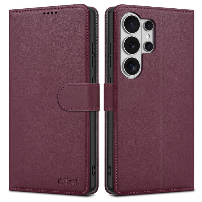 Калъф-портфейл Tech-Protect за Samsung Galaxy S26 Ultra - бордо