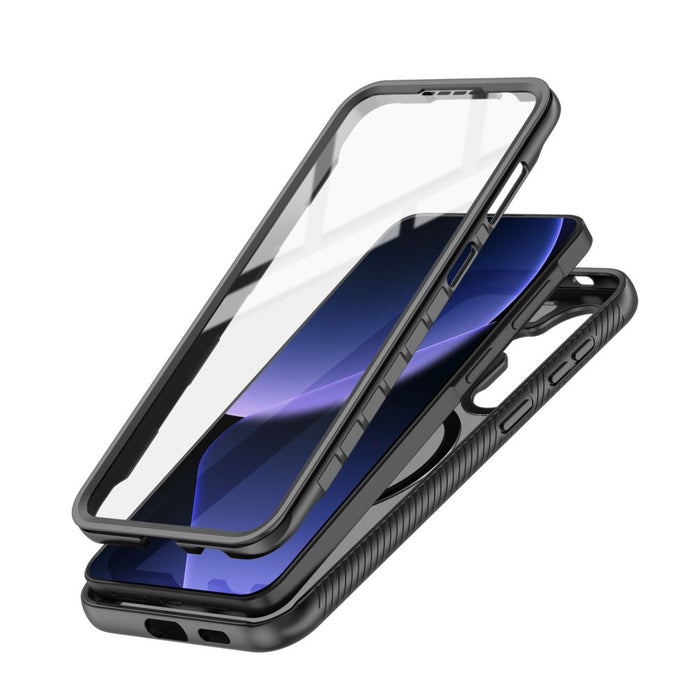 Калъф Tech-Protect Defense MagSafe за Samsung Galaxy A57 5G - черен