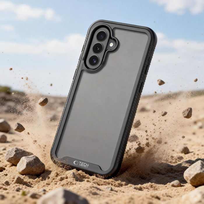 Калъф Tech-Protect Defense MagSafe за Samsung Galaxy A57 5G - черен