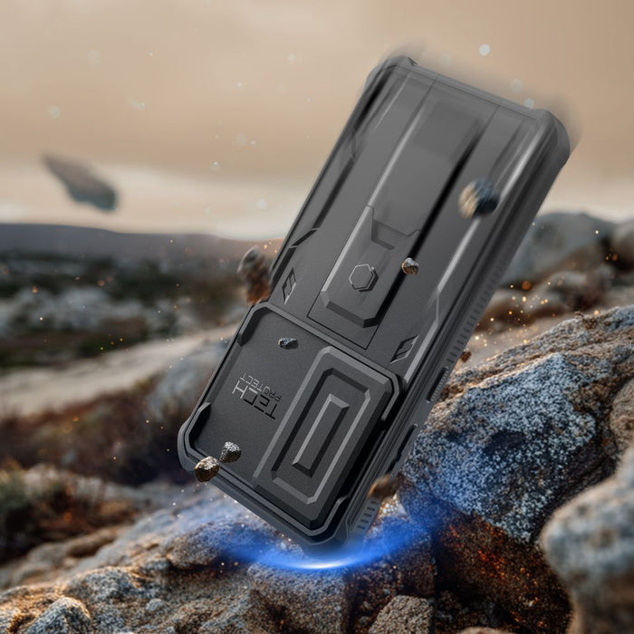 Калъф Tech-Protect Kevlar Cam+ за Samsung Galaxy S26 - черен