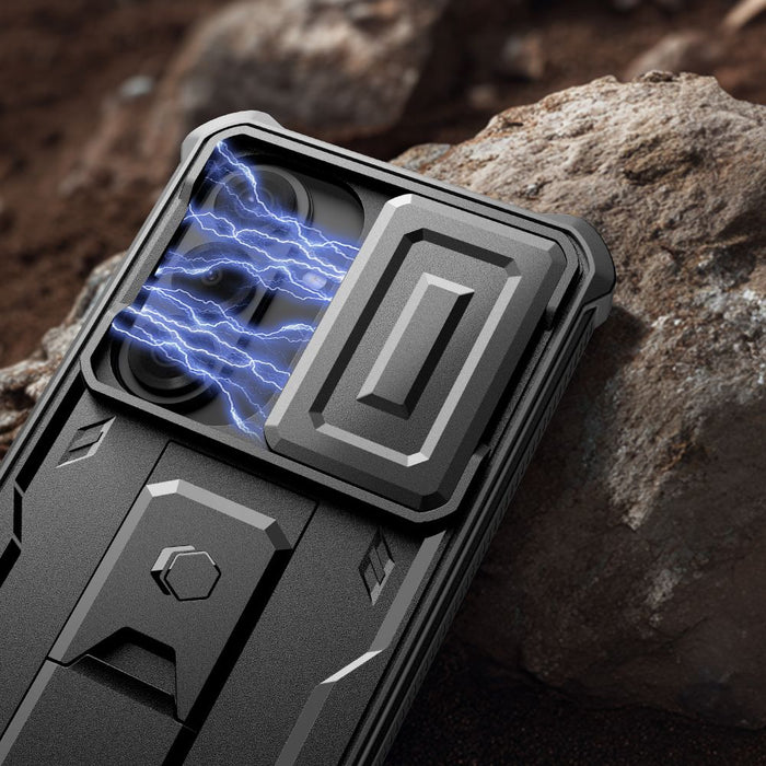 Калъф Tech-Protect Kevlar Cam+ за Samsung Galaxy S26 - черен