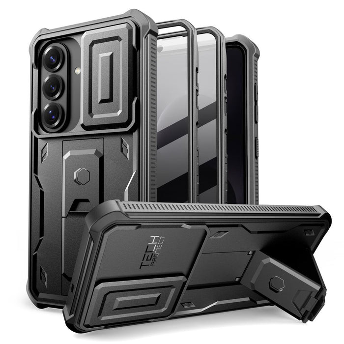 Калъф Tech-Protect Kevlar Cam+ за Samsung Galaxy S26 - черен
