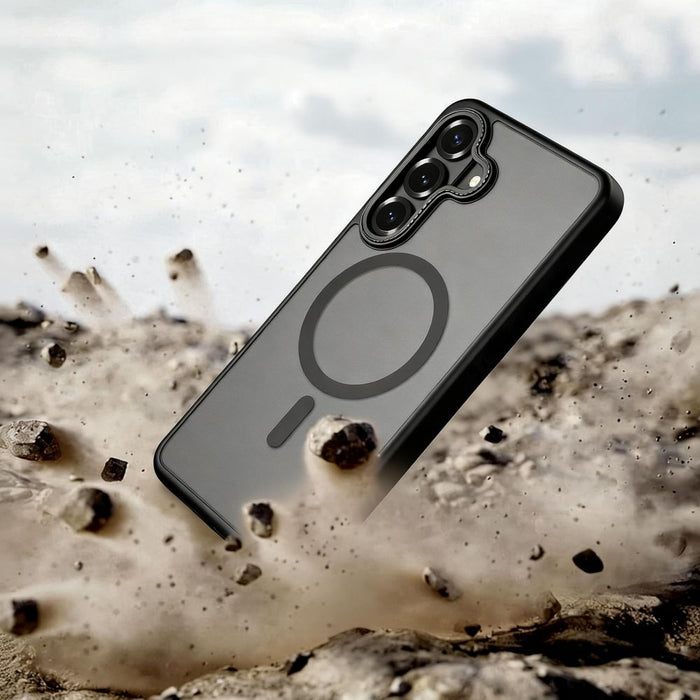 Калъф Tech-Protect MagCam MagSafe за Samsung Galaxy S26 - матово черно