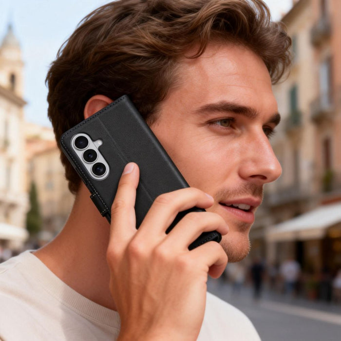 Калъф-портфейл Tech-Protect за Samsung Galaxy A57 5G - черен