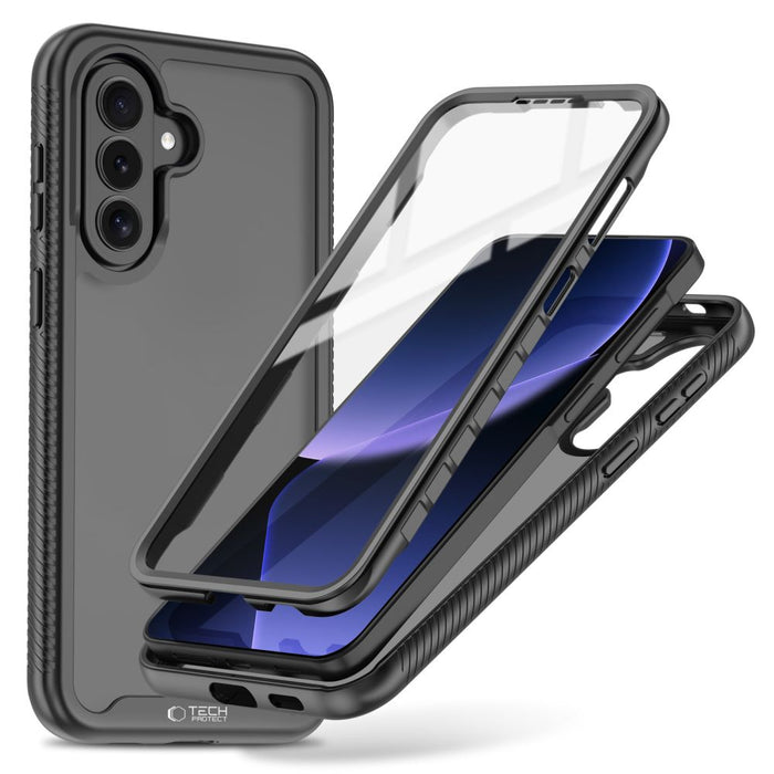 Кейс Tech-Protect Defense за Samsung Galaxy A36 / A56 / A37 5G - матово черен