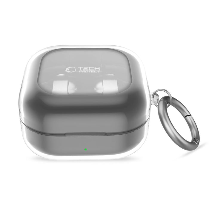 Калъф Tech-Protect FlexAir за Samsung Galaxy Buds 4 / Buds 4 Pro - прозрачен