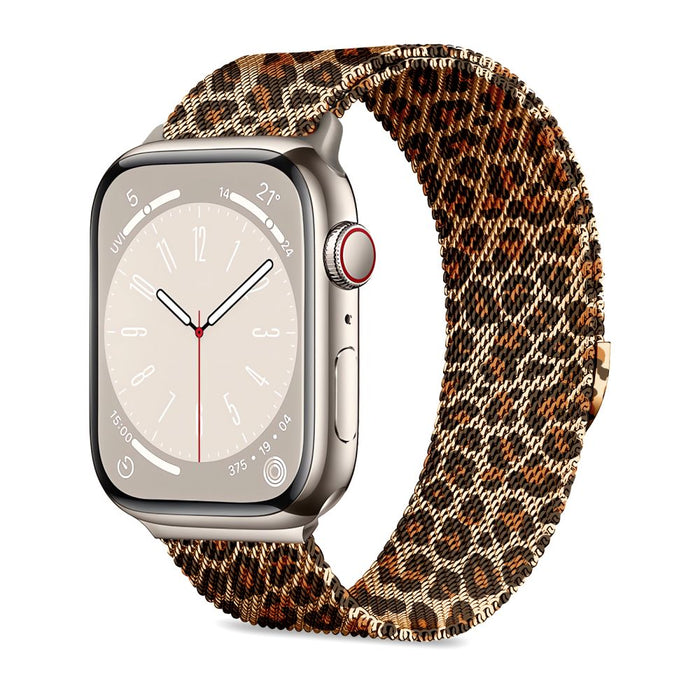 Каишка Tech-Protect Lamano за Apple Watch 40 / 41 / 42 мм - кафява и черна