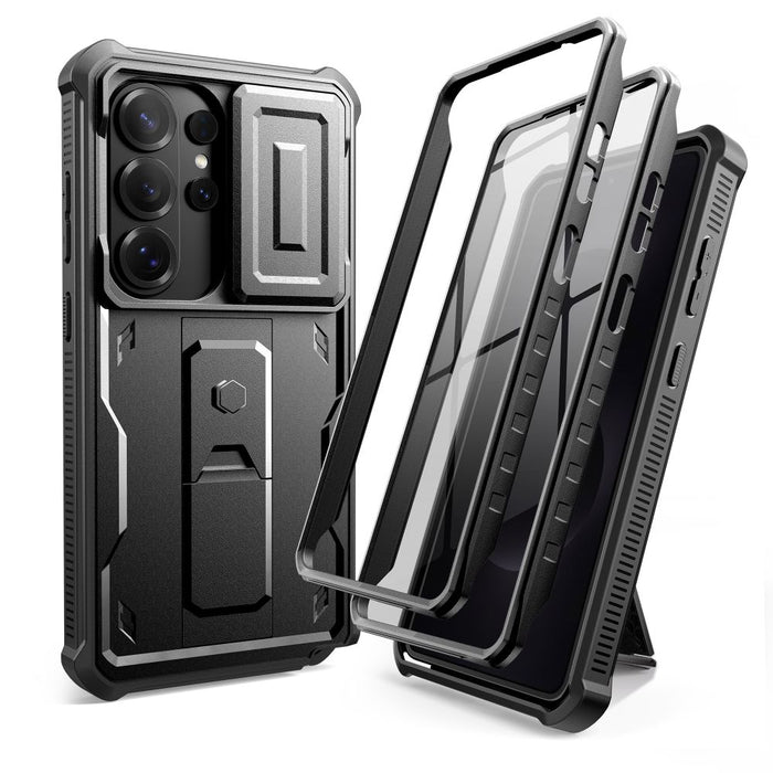 Калъф Tech-Protect Kevlar Cam+ за Samsung Galaxy S26 Ultra - черен